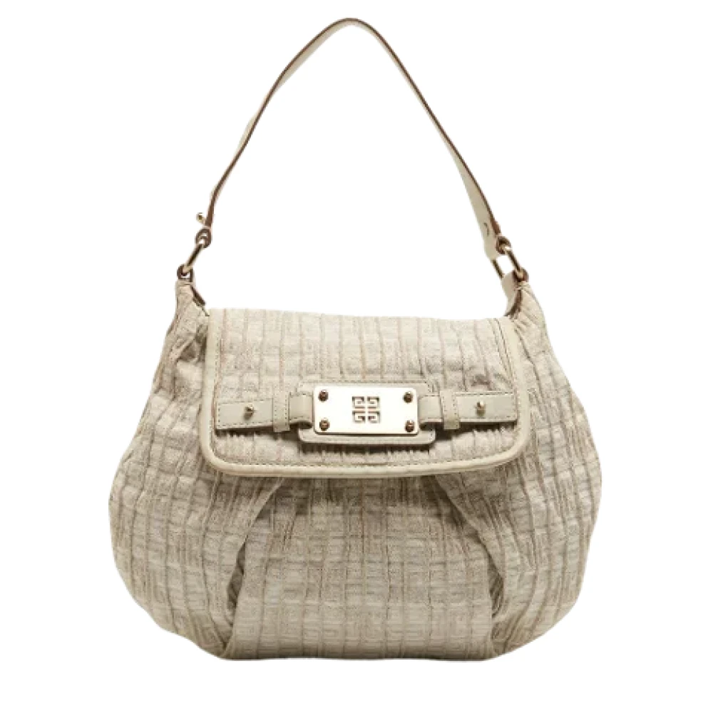 Givenchy Pre-owned Canvas handbags White Dames