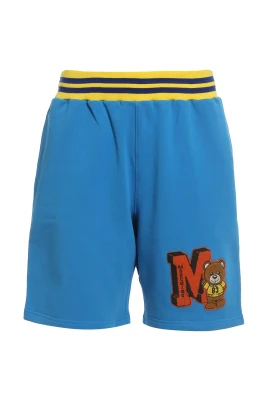 Bear Patch Bomull Track Shorts
