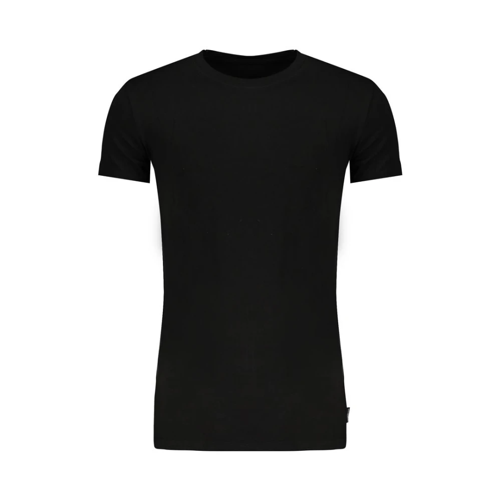 Gaudi Zwart Logo Tee Korte Mouw Black Heren
