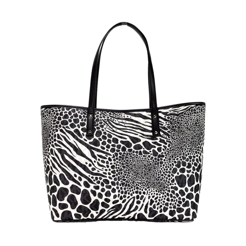 Michael Kors Animal Print Tote Schoudertas Multicolor Dames
