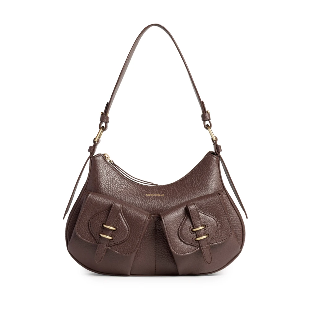 Coccinelle Shoulder Bags, Female, One Size, Shoulder Bags Brown