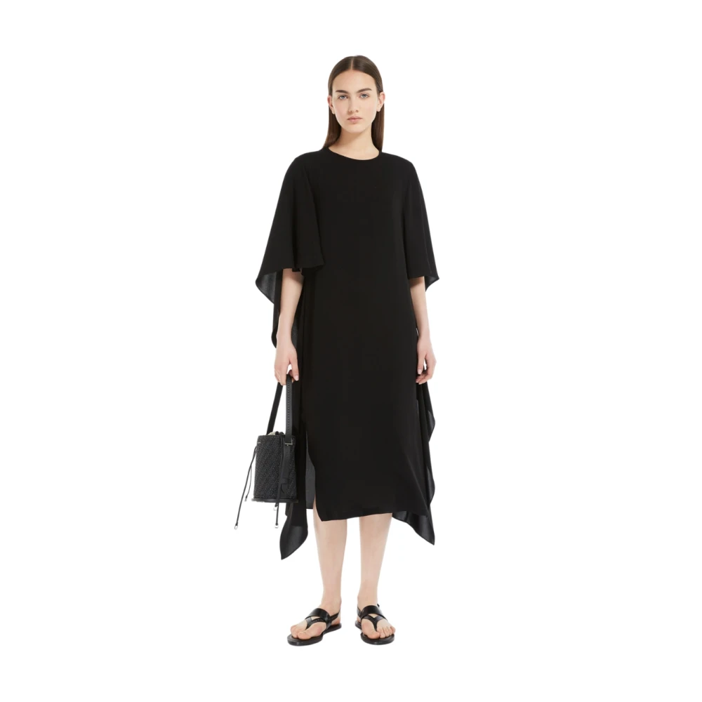 Max Mara Ombrosa Jurk Black Dames