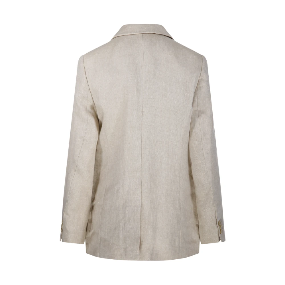 P.a.r.o.s.h. Beige Jas voor Stijlvolle Outfits Beige Dames