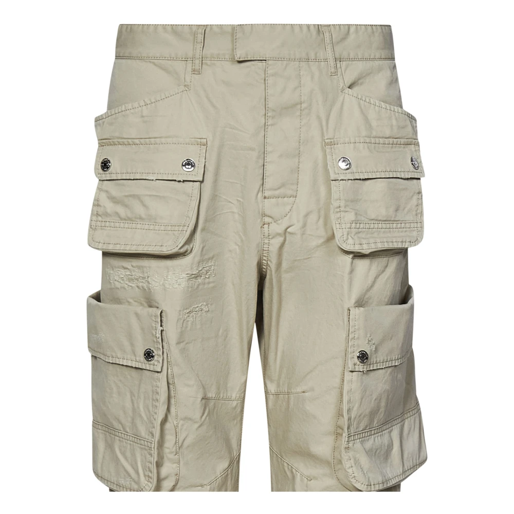 Dsquared2 Tapered Trousers Beige Heren