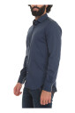 chemise-en-coton-uni-avec-pochette-assortie
