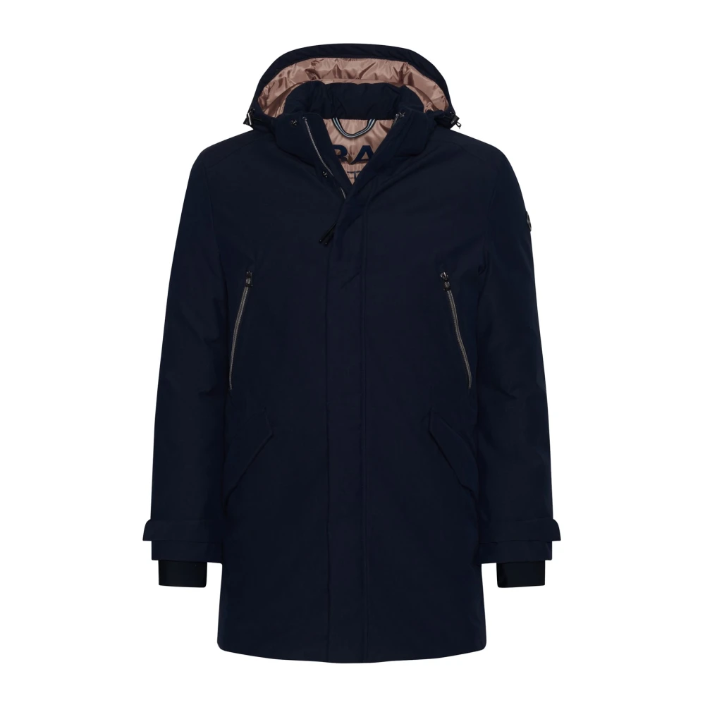 BRAX Donkerblauwe winterjas Blue Heren