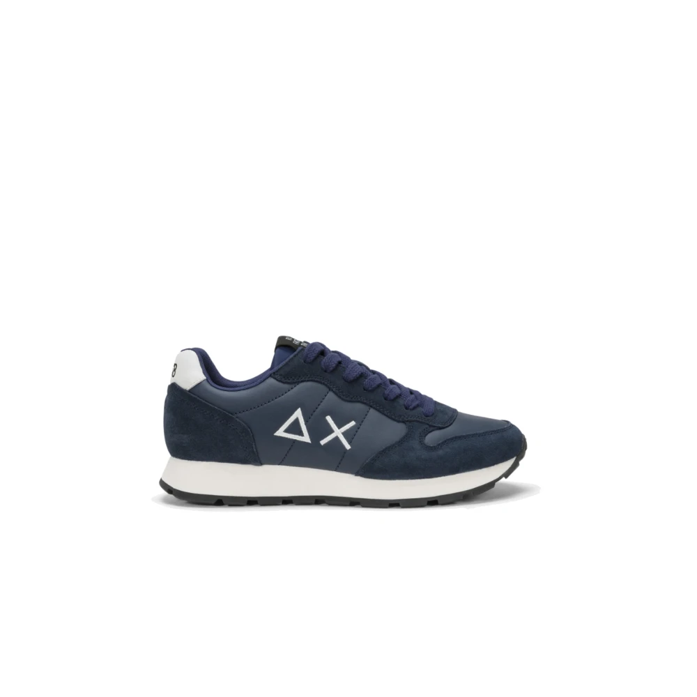 Sun68 Klassieke marineblauwe sneakers Heren Schoenen