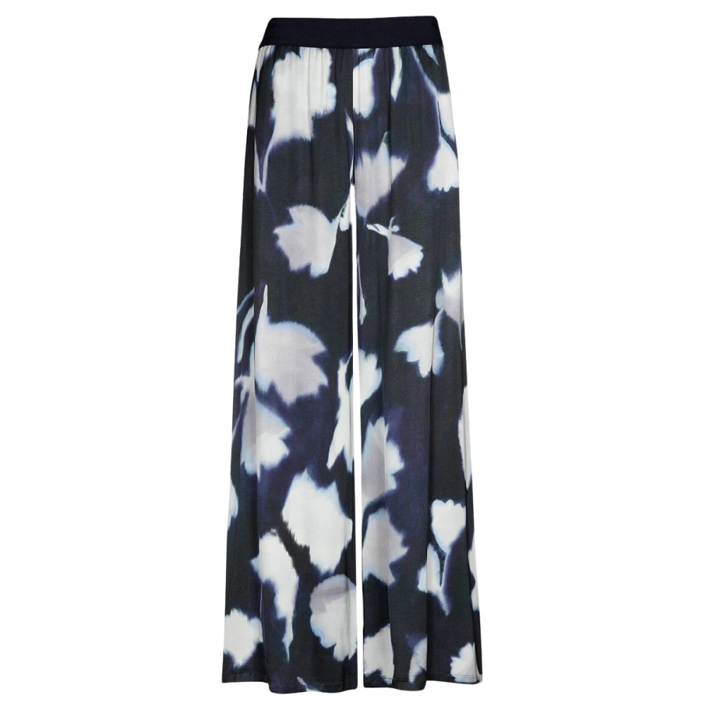 Caroline Biss Elastische Taille Palazzo Broek Multicolor Dames