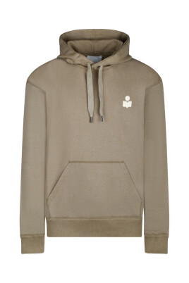 khaki-drawstring-hoodie-with-applique-logo