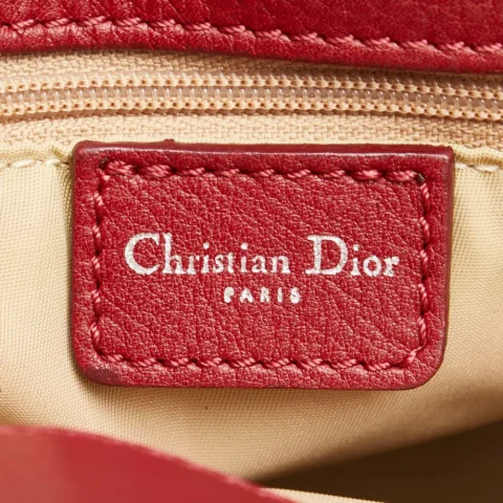 Dior Vintage Pre-owned Canvas totes Beige Dames