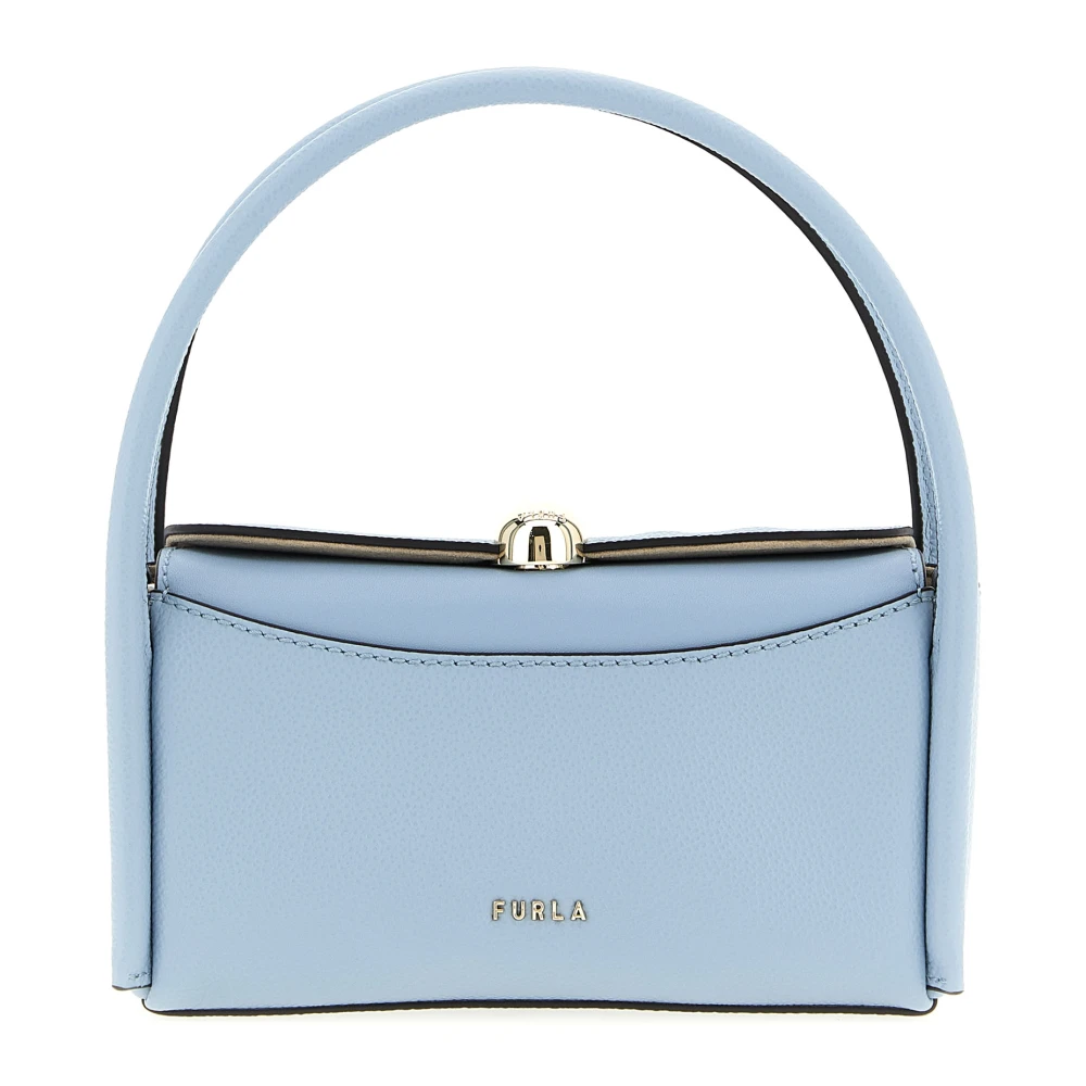 Furla Women's Blue Nicole Mini Boston Bag - Handbags - One Size - Bags