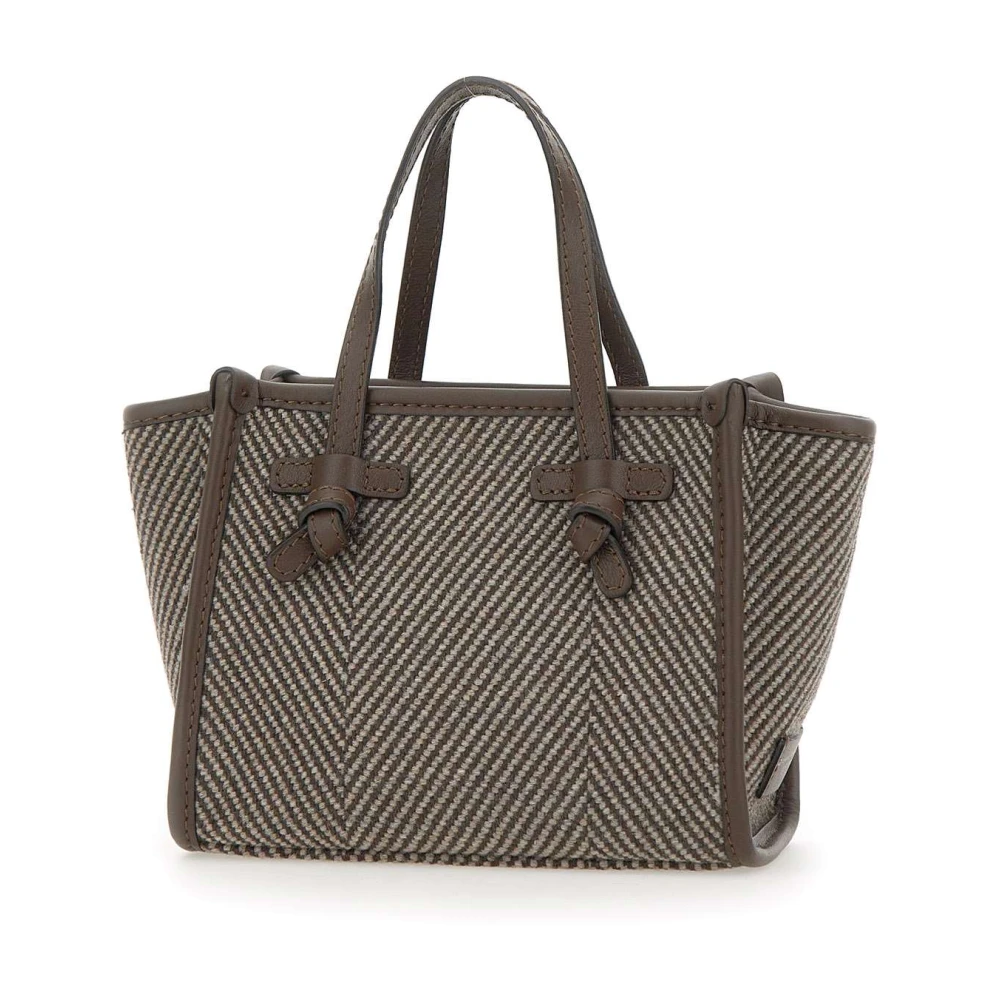 Gianni Chiarini Women's Brown Marcella Handbag - Shopping Bags - One Size - Bags