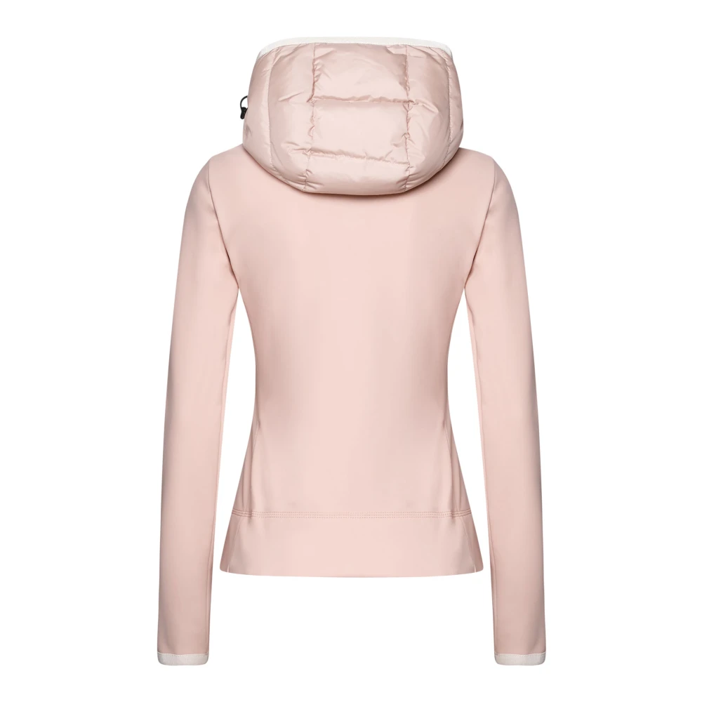 Moncler Zip Up Cardigan Sweaters Pink Dames