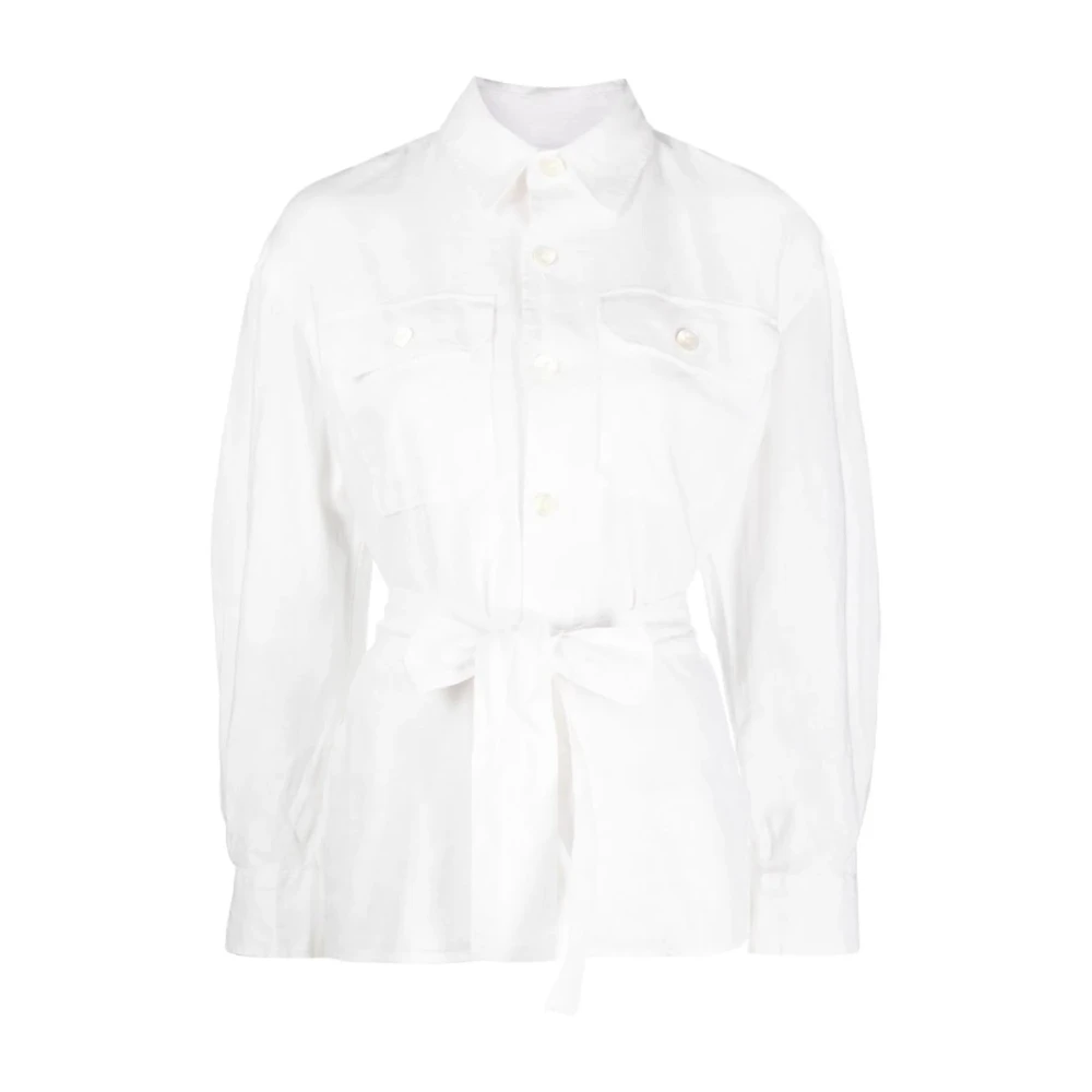 Ralph Lauren Long Sleeve Tops White Dames