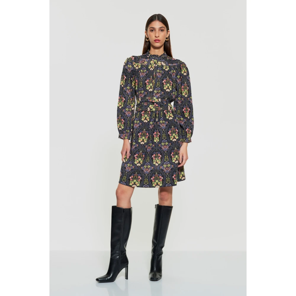 Antik batik Eros print jurk Multicolor Dames