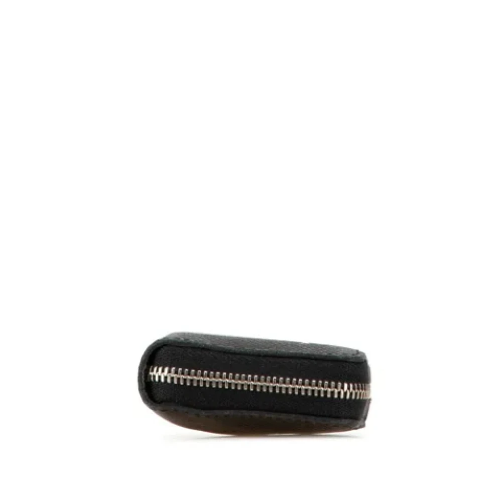 Louis Vuitton Vintage Pre-owned Leather wallets Black Dames