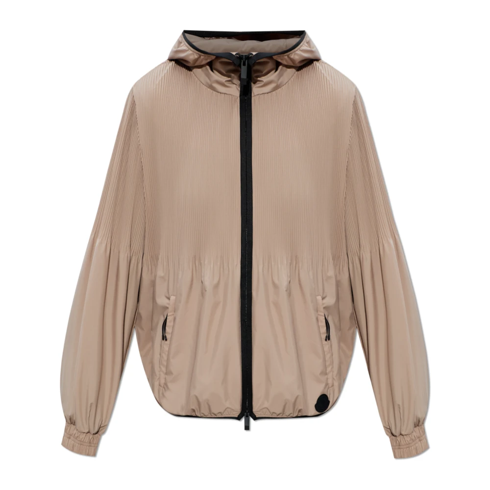 Moncler Beige Anemone Light Jacket - Female - Light Jackets - M - Jackets