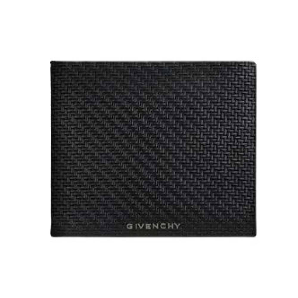 Givenchy Zwarte Portemonnees voor Mannen Black Heren