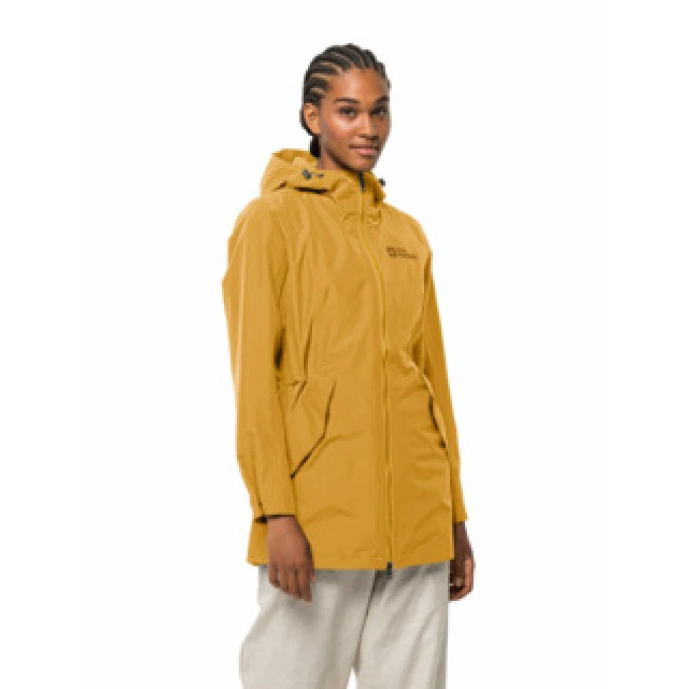 Jack Wolfskin Dakar Parka voor vrouwen Yellow Dames