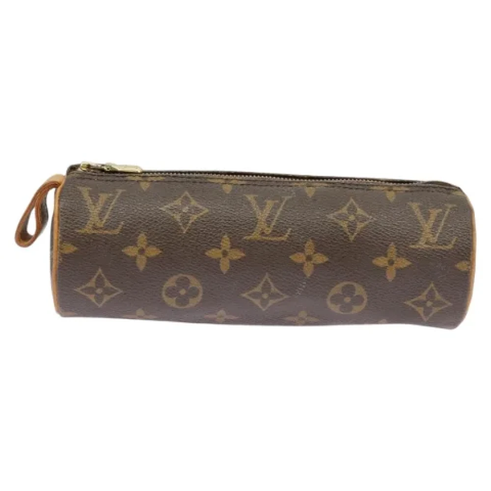 Louis Vuitton Vintage Pre-owned Canvas pouches Brown Dames