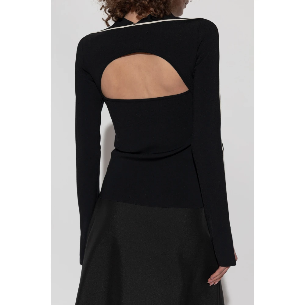 SPORTMAX Top 'Adda' Black Dames