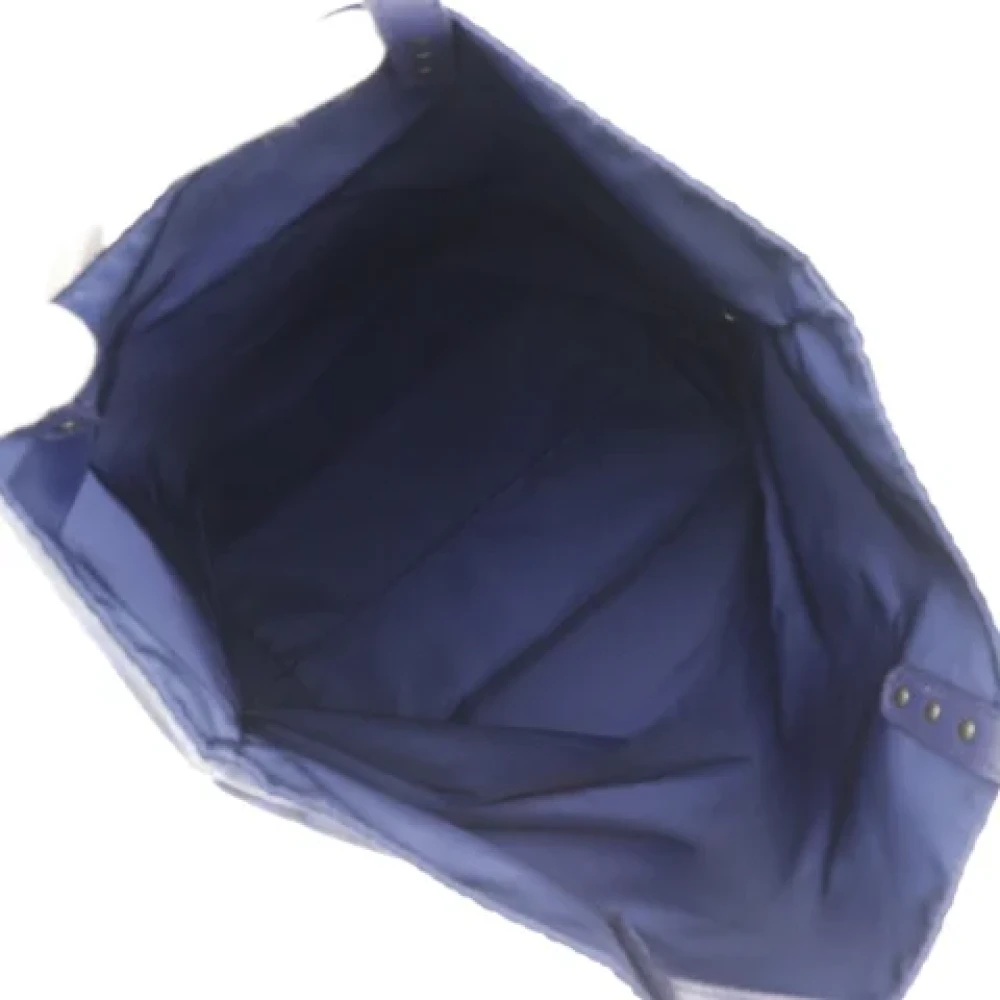 Bottega Veneta Vintage Pre-owned Fabric totes Blue Dames