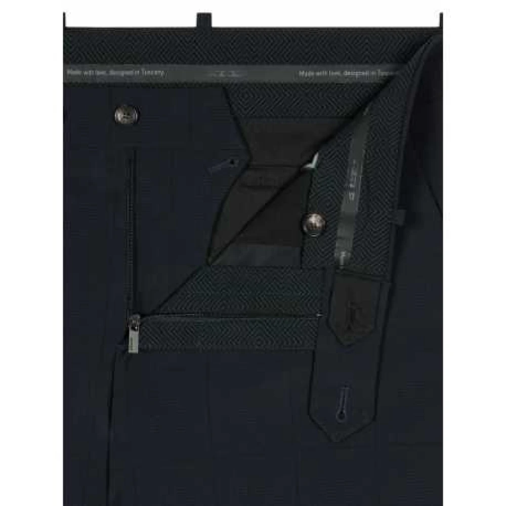 RRD Navy Prince de Galle Slim-Fit Chino Broek Blue Heren