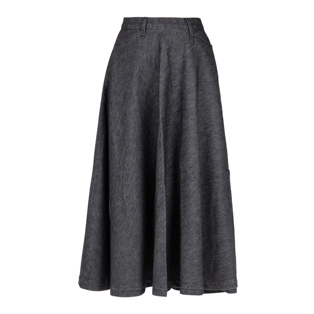 NIU Stijlvolle Gonna de Rok Gray Dames