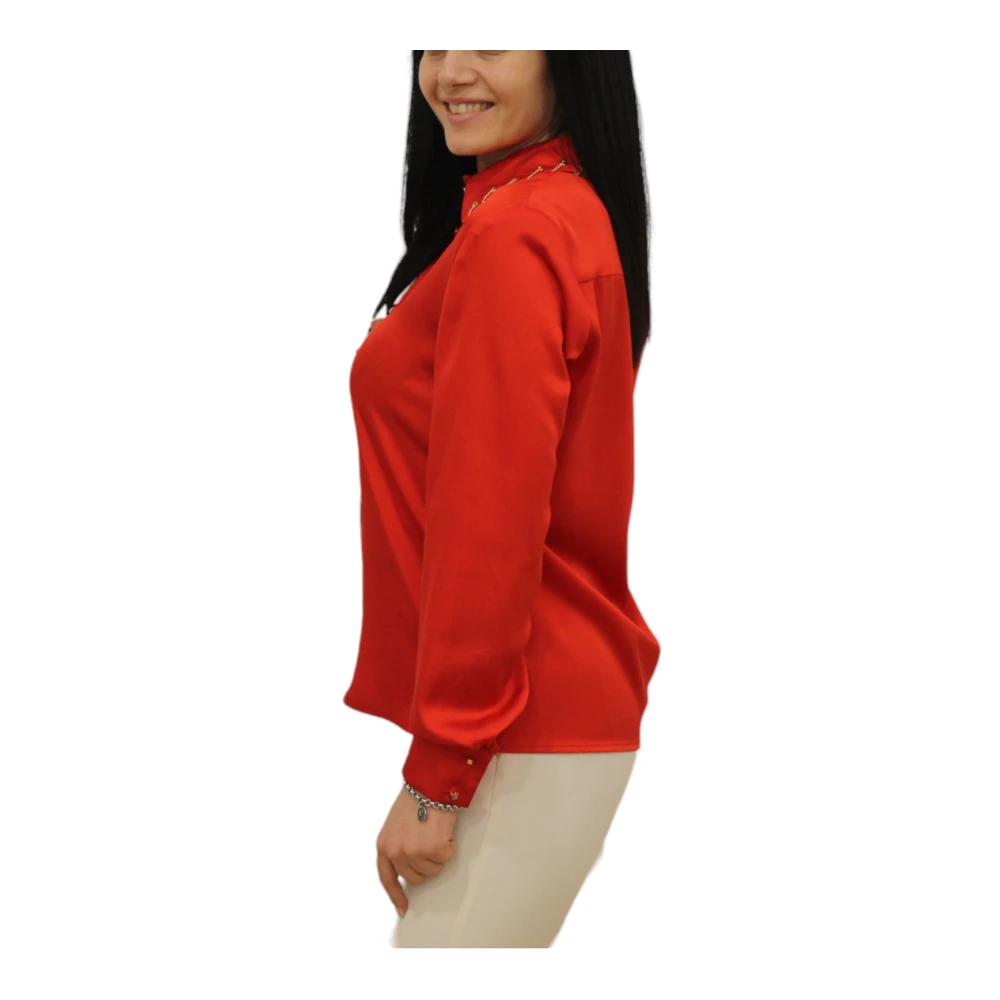 Gaudi Lange mouwen shirt Red Dames