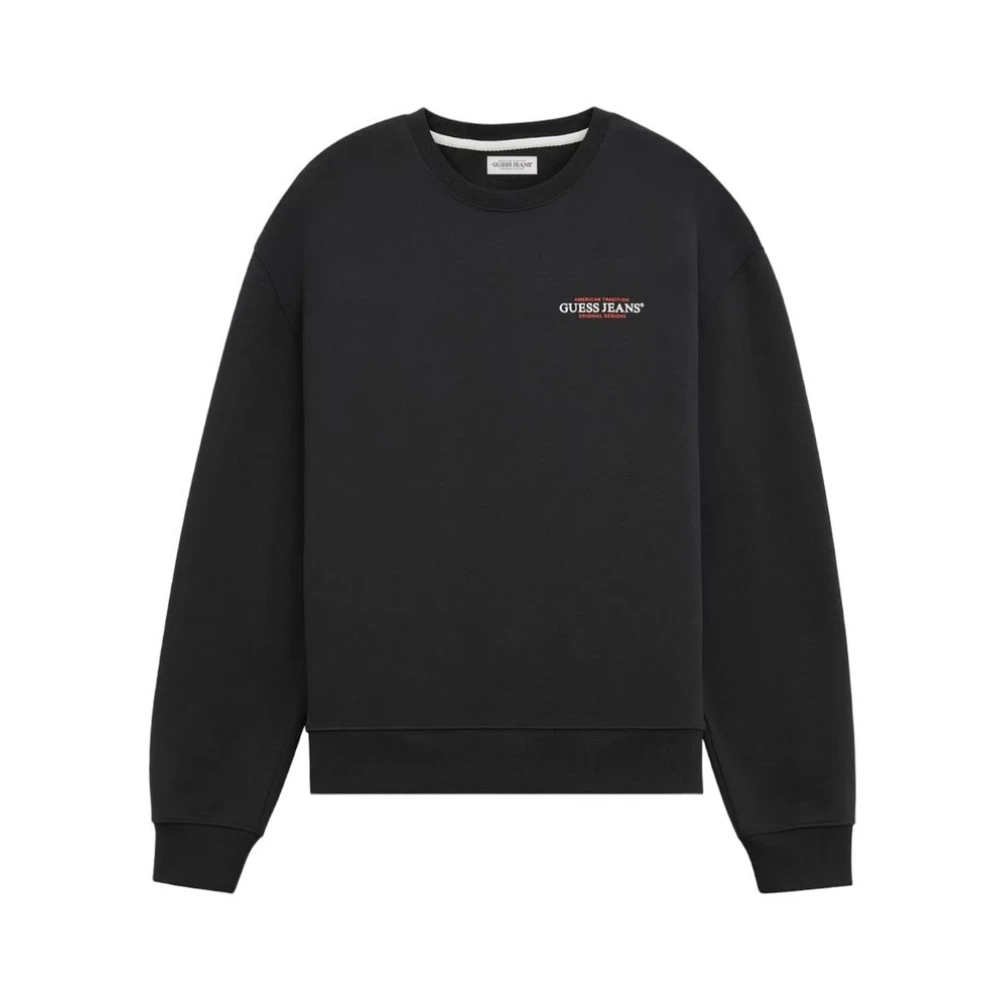 Guess Crewneck Sweatshirt Black Heren