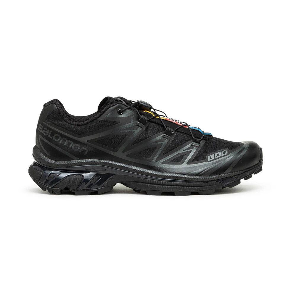 Salomon Men's Black Running Shoes, 4 Uk, Xt-6 Trainers