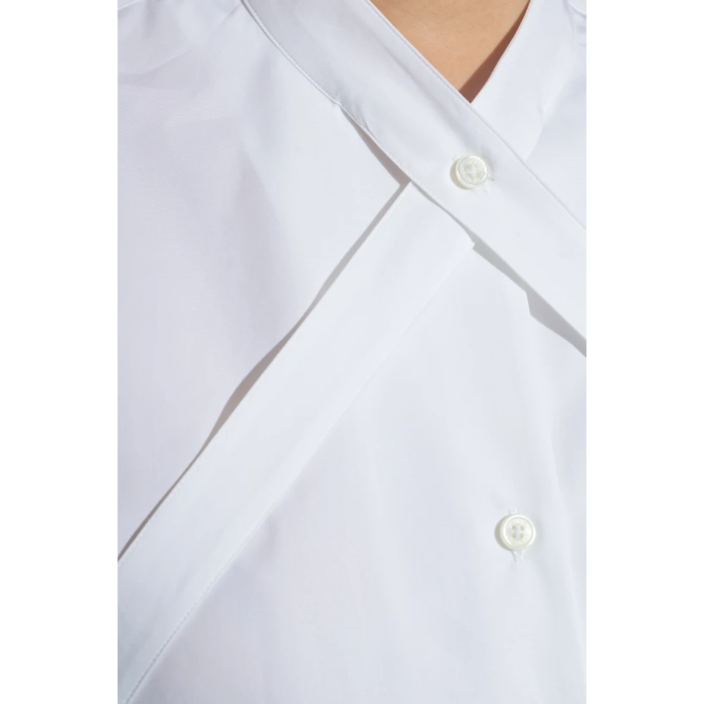 Off White Katoenen shirt White Dames