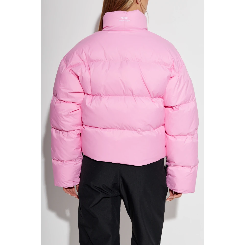 Balenciaga Gewatteerde jas uit de Skiwear collectie Pink Dames