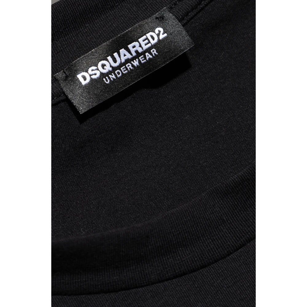 Dsquared2 Twee-pack T-shirts Black Heren