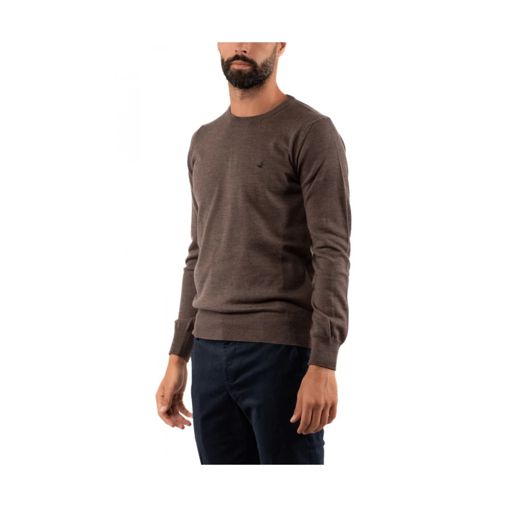 Brooksfield Herenoverhemd Brown Heren
