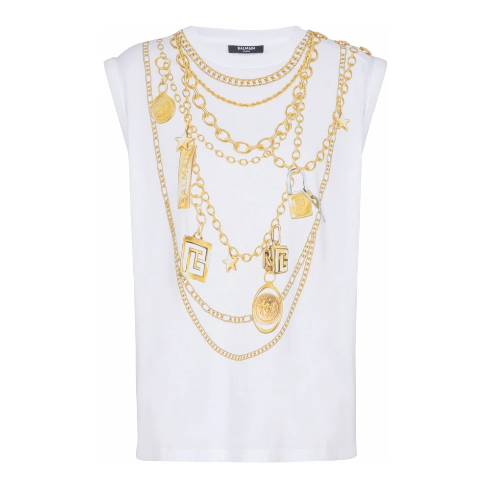 Tops > Sleeveless Tops - - Balmain - Modalova
