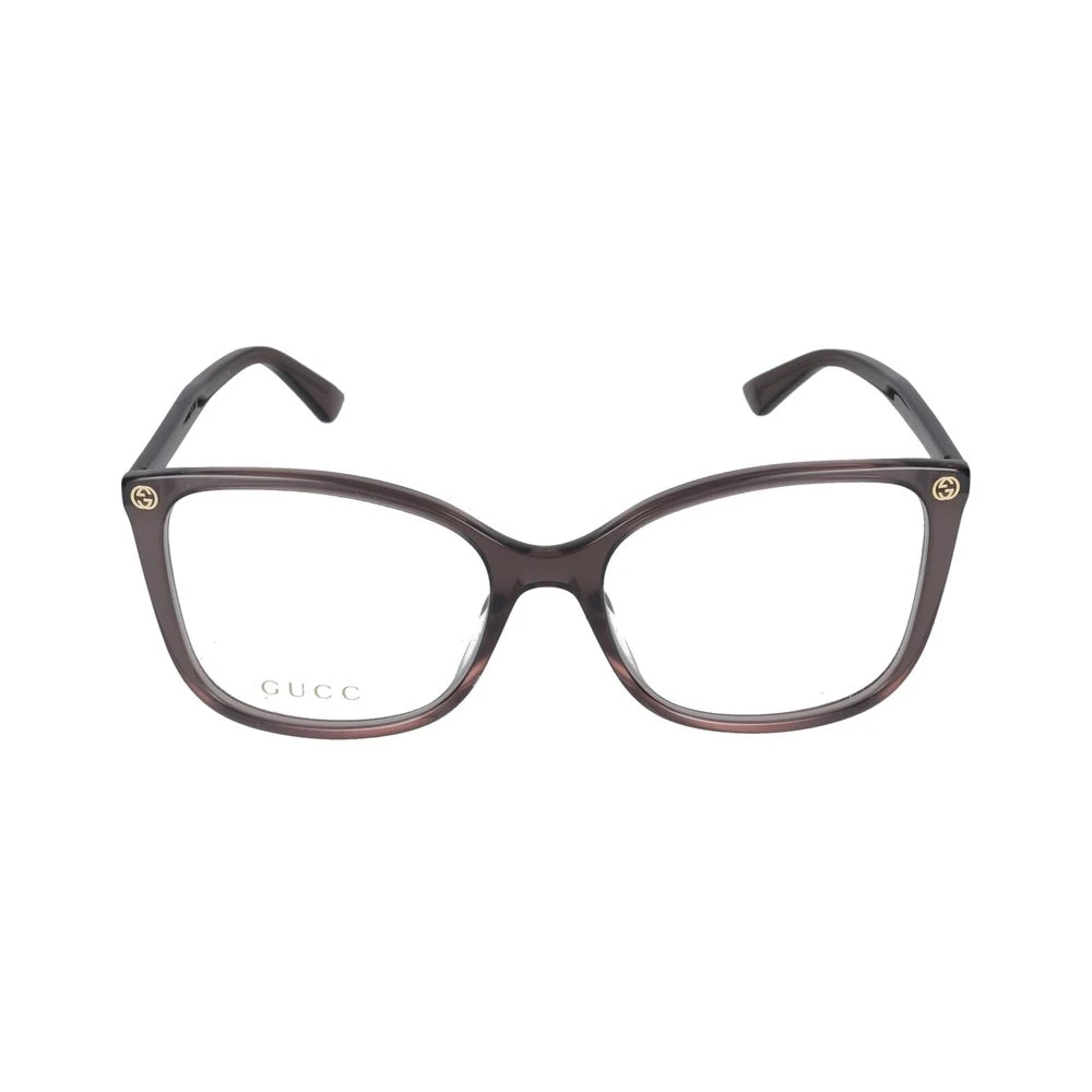 Gucci Women's Brown Glasses, 53 Mm, Gg0026o Eyeglasses
