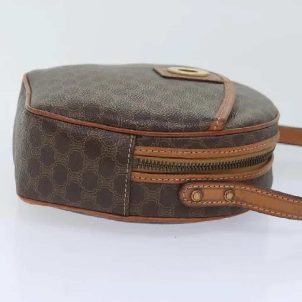 Celine Vintage Pre-owned Leather celine-bags Brown Dames
