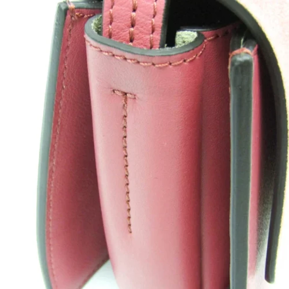 Chloé Pre-owned Leather shoulder-bags Pink Dames