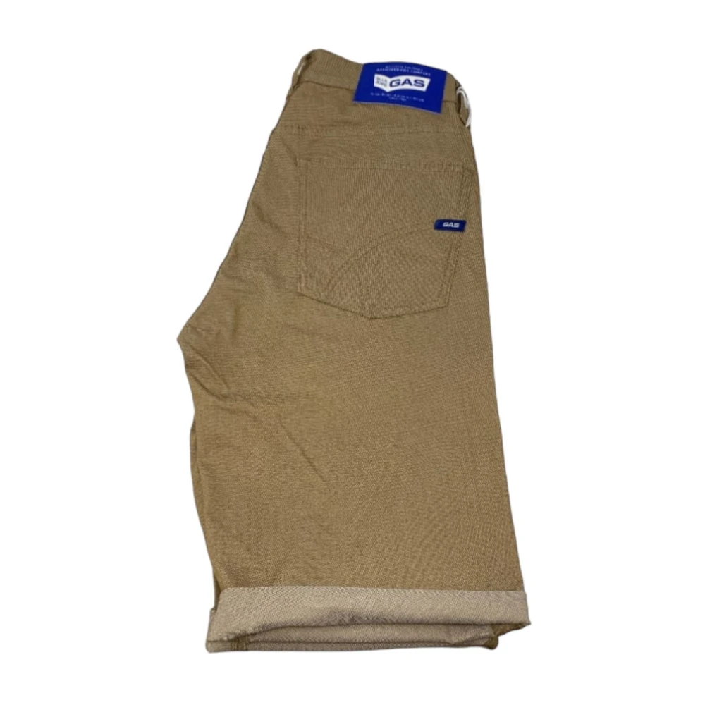 GAS Bermuda Shorts Beige Heren