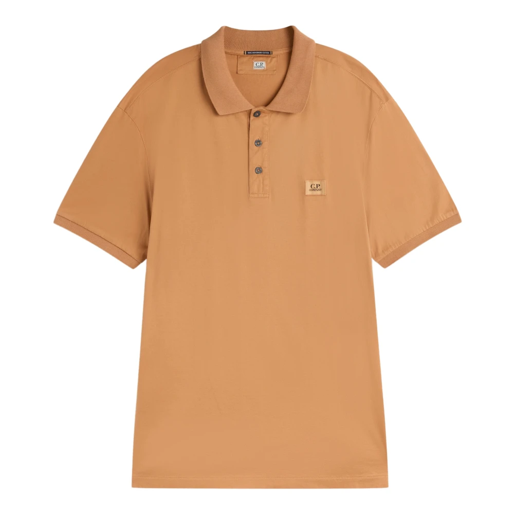 C.P. Company Polo Shirts Orange Heren
