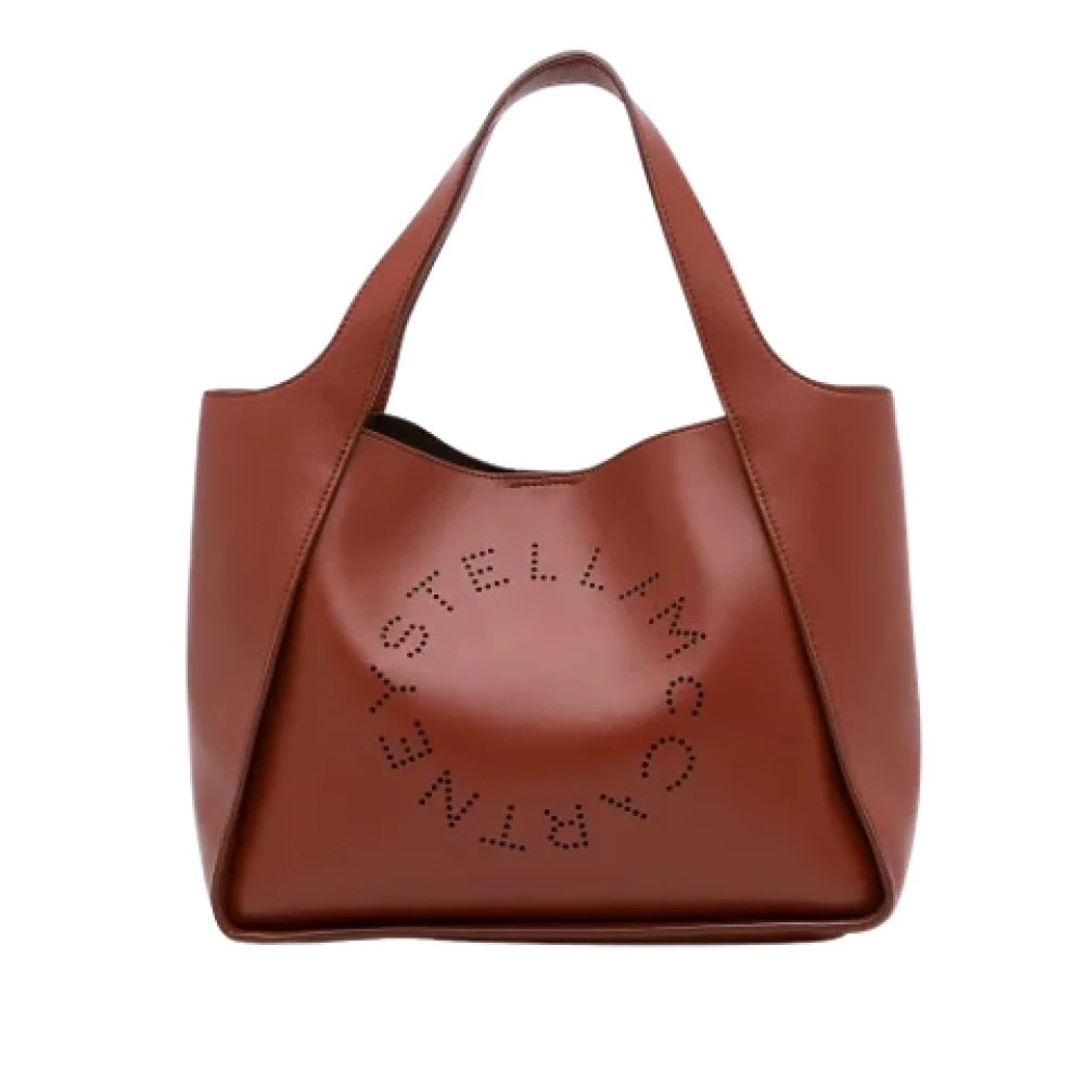 Stella McCartney Pre-owned Fabric shoulder-bags Brown Dames