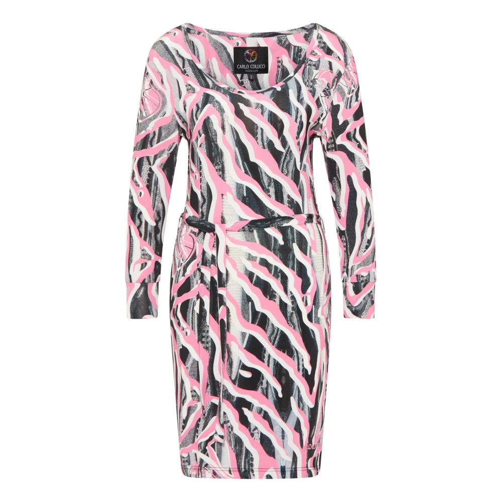 Carlo Colucci Women's Multicolor Statement Print Dress - Short Dresses - Xs - Dresses