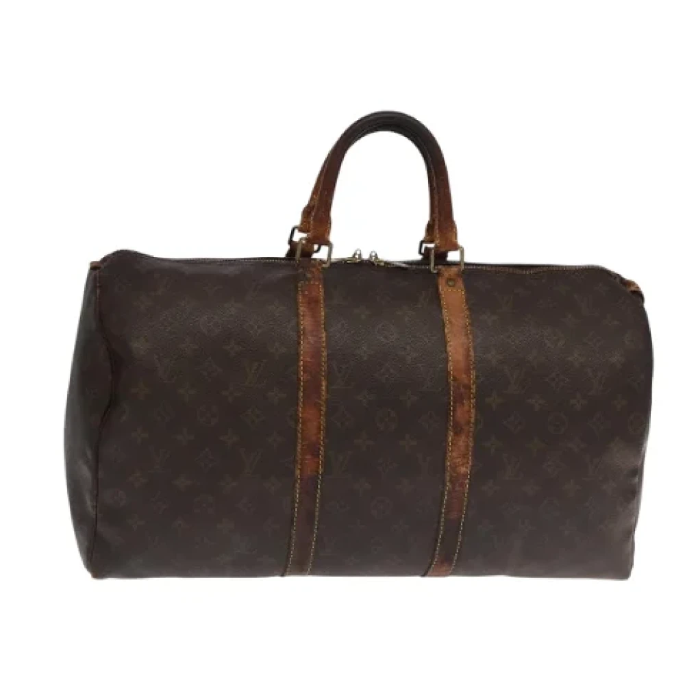 Louis Vuitton Vintage Pre-owned Canvas handbags Brown Dames