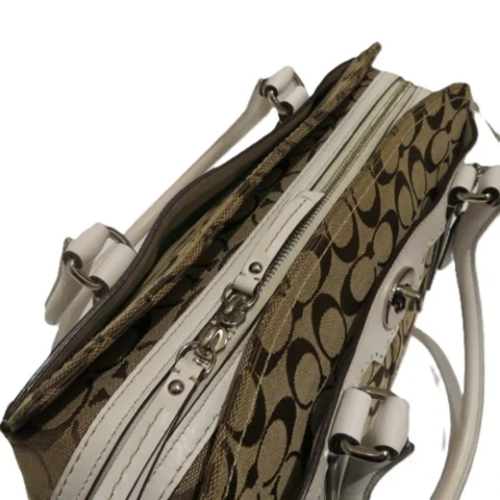 Coach Pre-owned Leather handbags Brown Dames