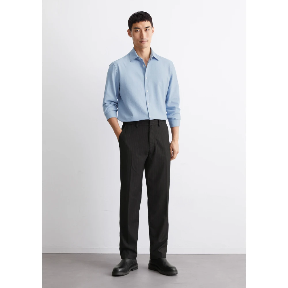 Marc O'Polo Gewoon overhemd Blue Heren