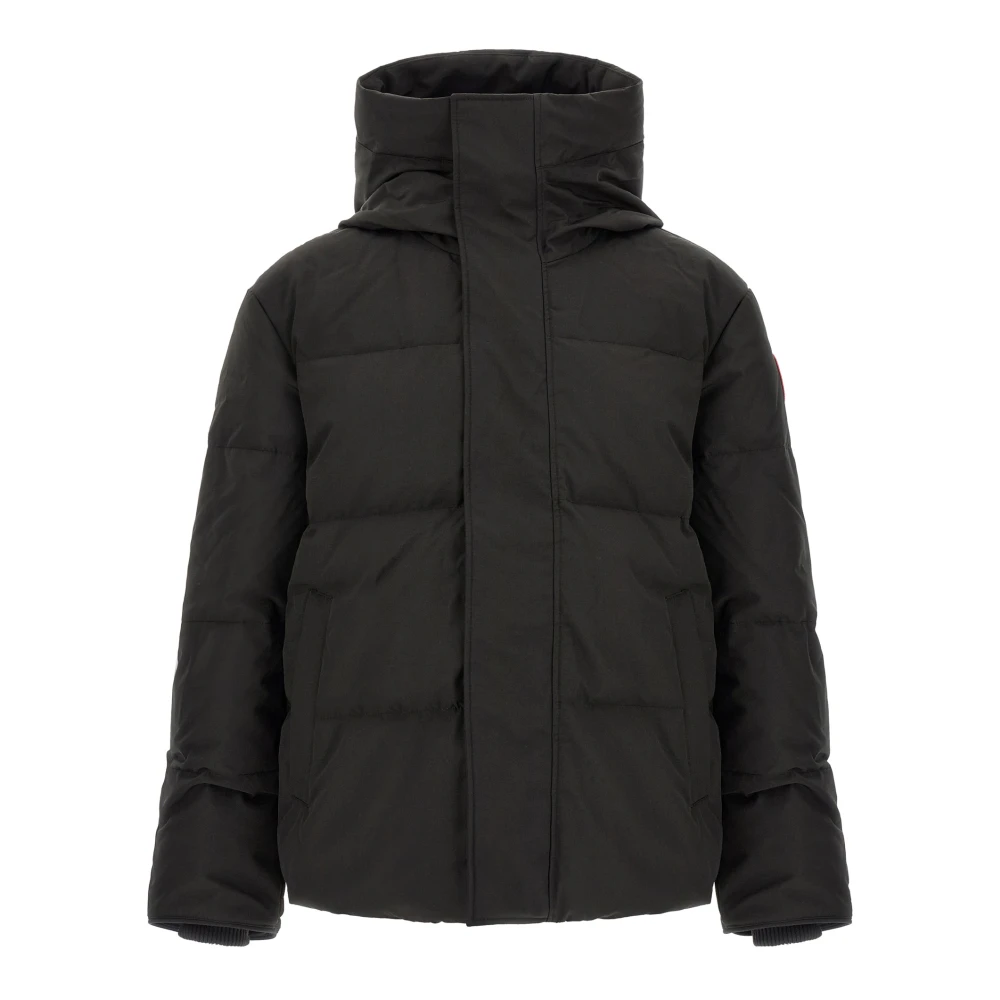 Canada Goose Black Seymour Parka - Male - Winter Jackets - S - Jackets