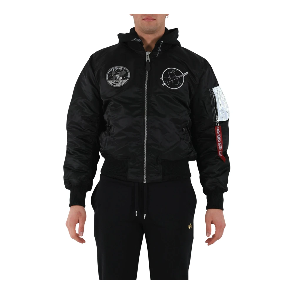 Alpha Industries Nasa Ma-1 Bomberjacka Black, Herr