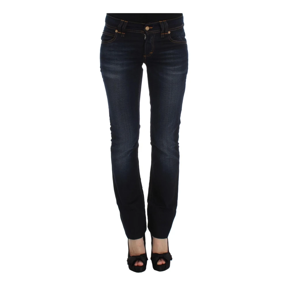 John Galliano Women's Blue Skinny Fit Jeans, W26, Wash Slim Fit Jeans