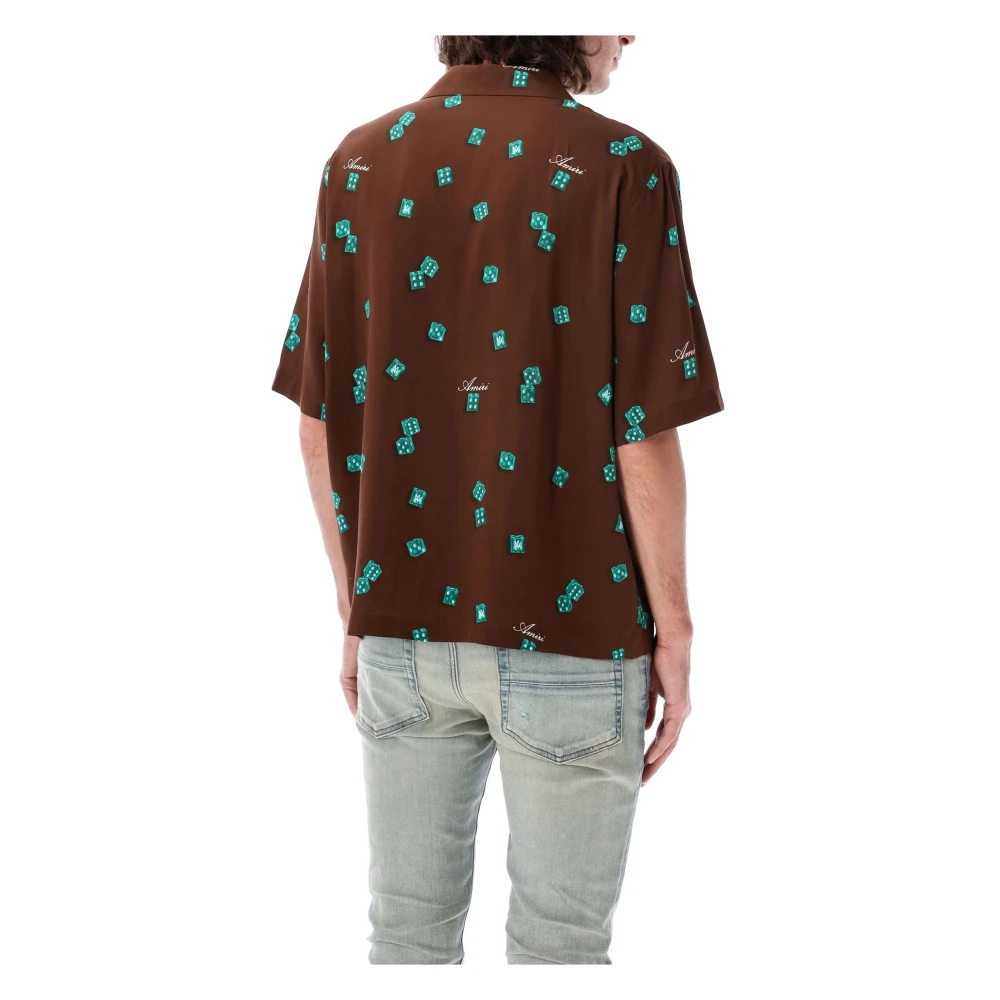 Amiri Dice Bowling Shirt Multicolor Heren
